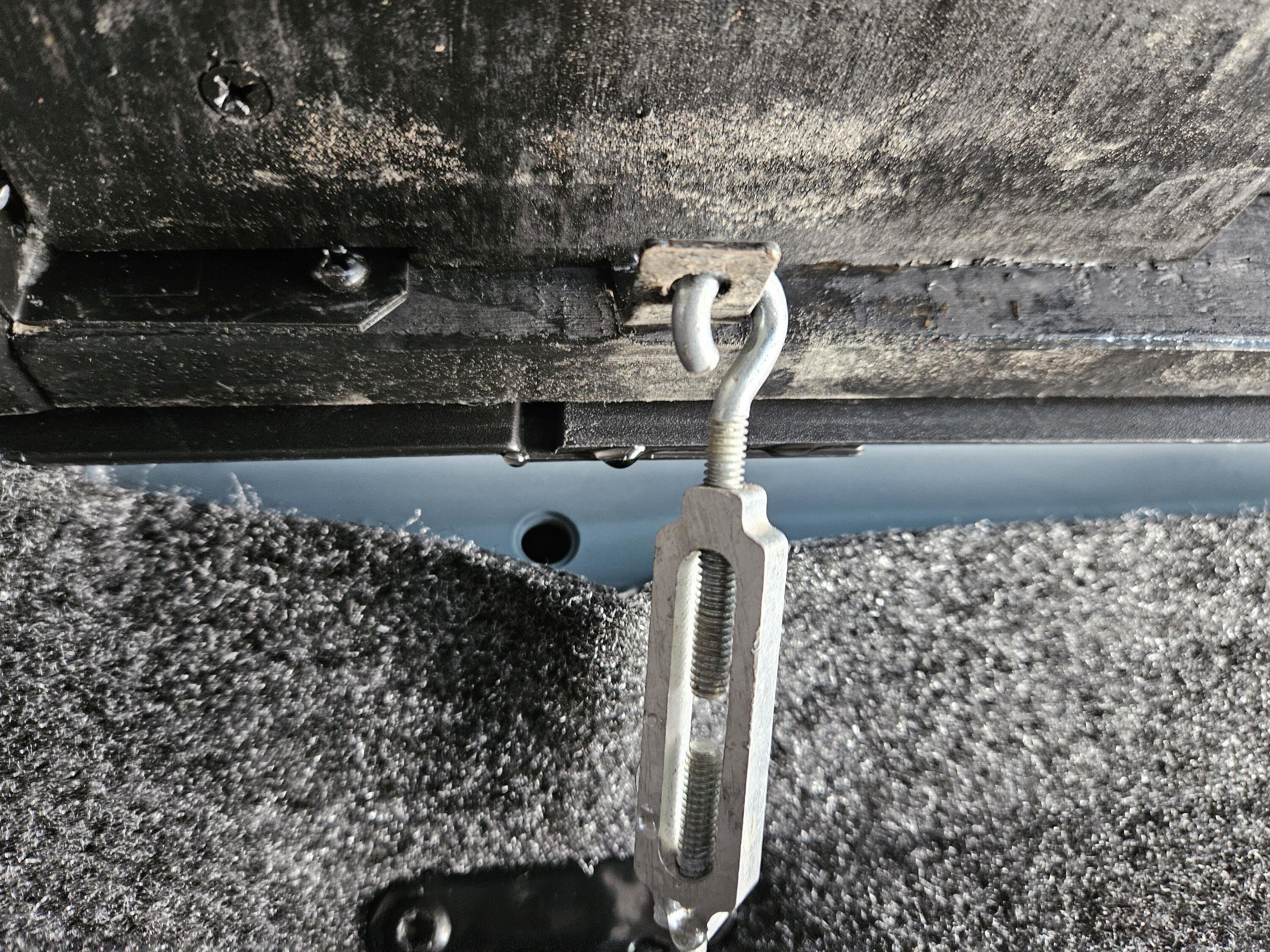 Ford Maverick Water infiltrating bed at seam. 20231023_111541