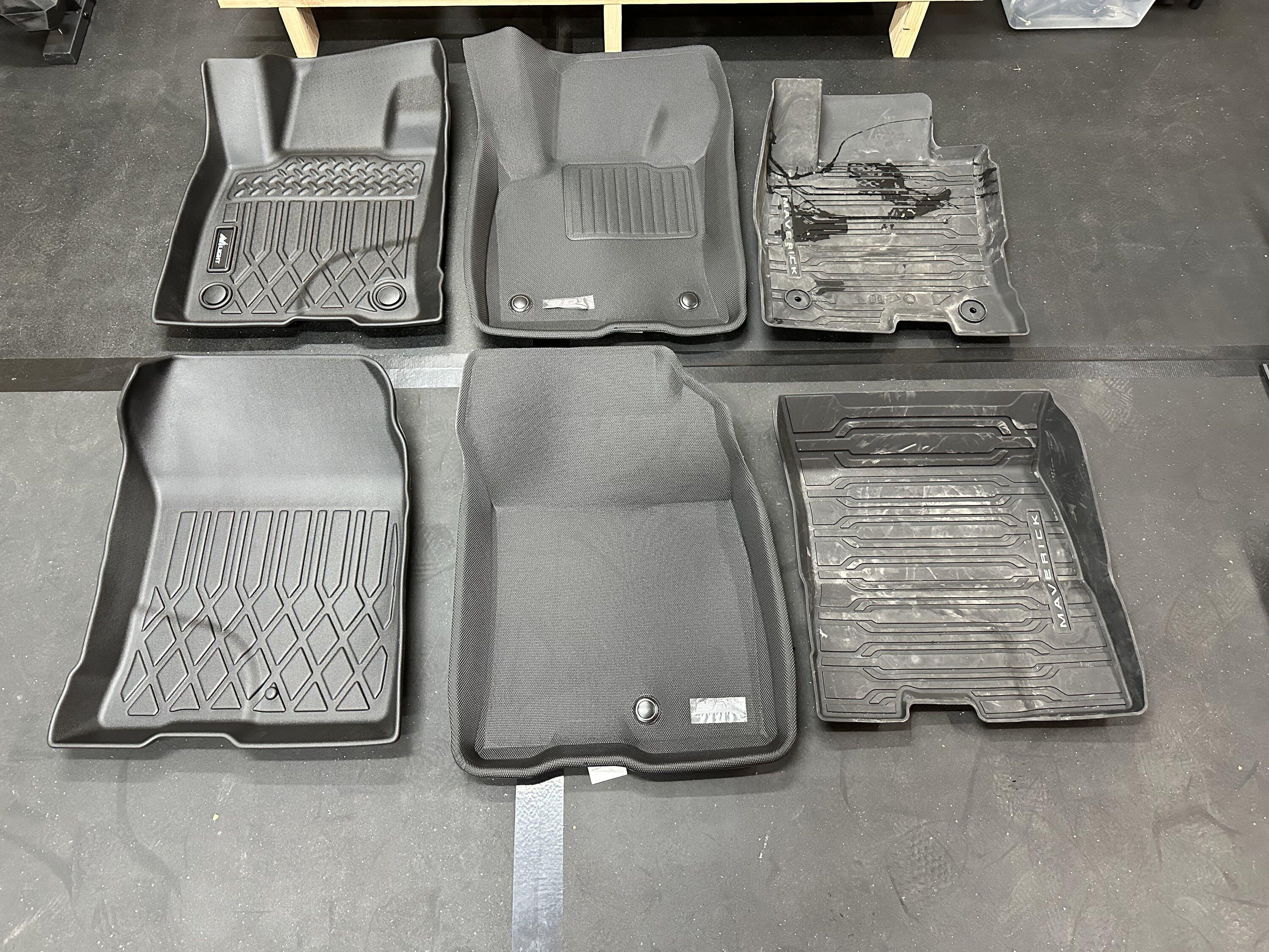 Ford Maverick Purchased 3 All Weather Floor Mats. Review Inside IMG_1725