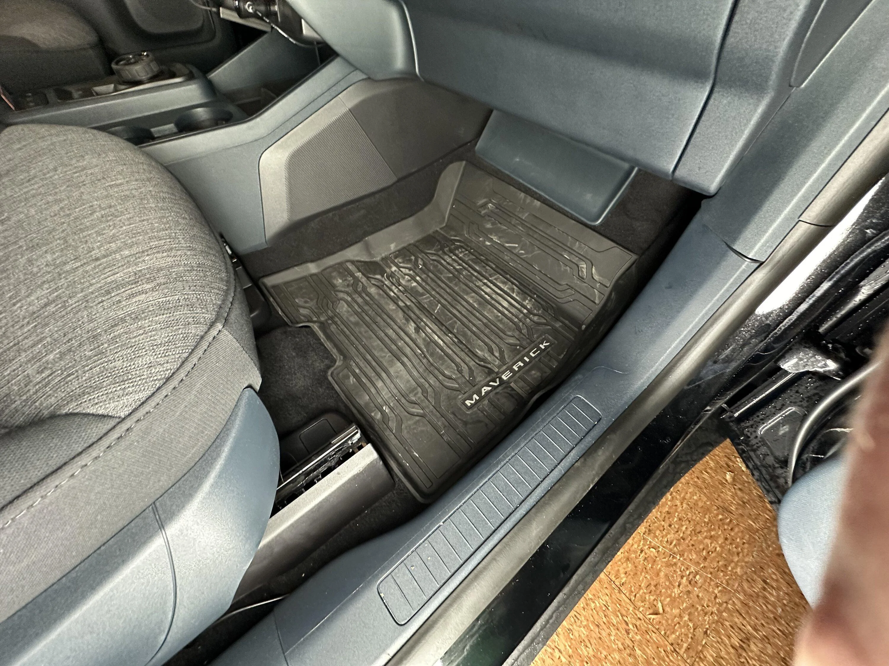 Ford Maverick Purchased 3 All Weather Floor Mats. Review Inside IMG_1731