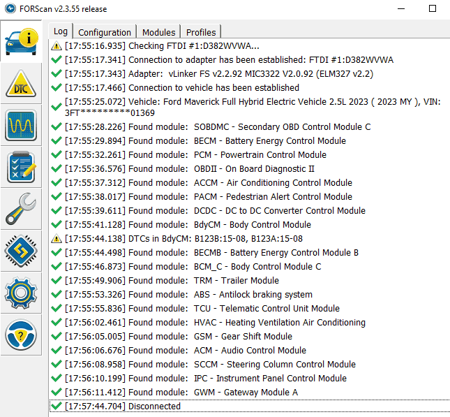 Ford Maverick IPMA module has gone missing! 1698187256651