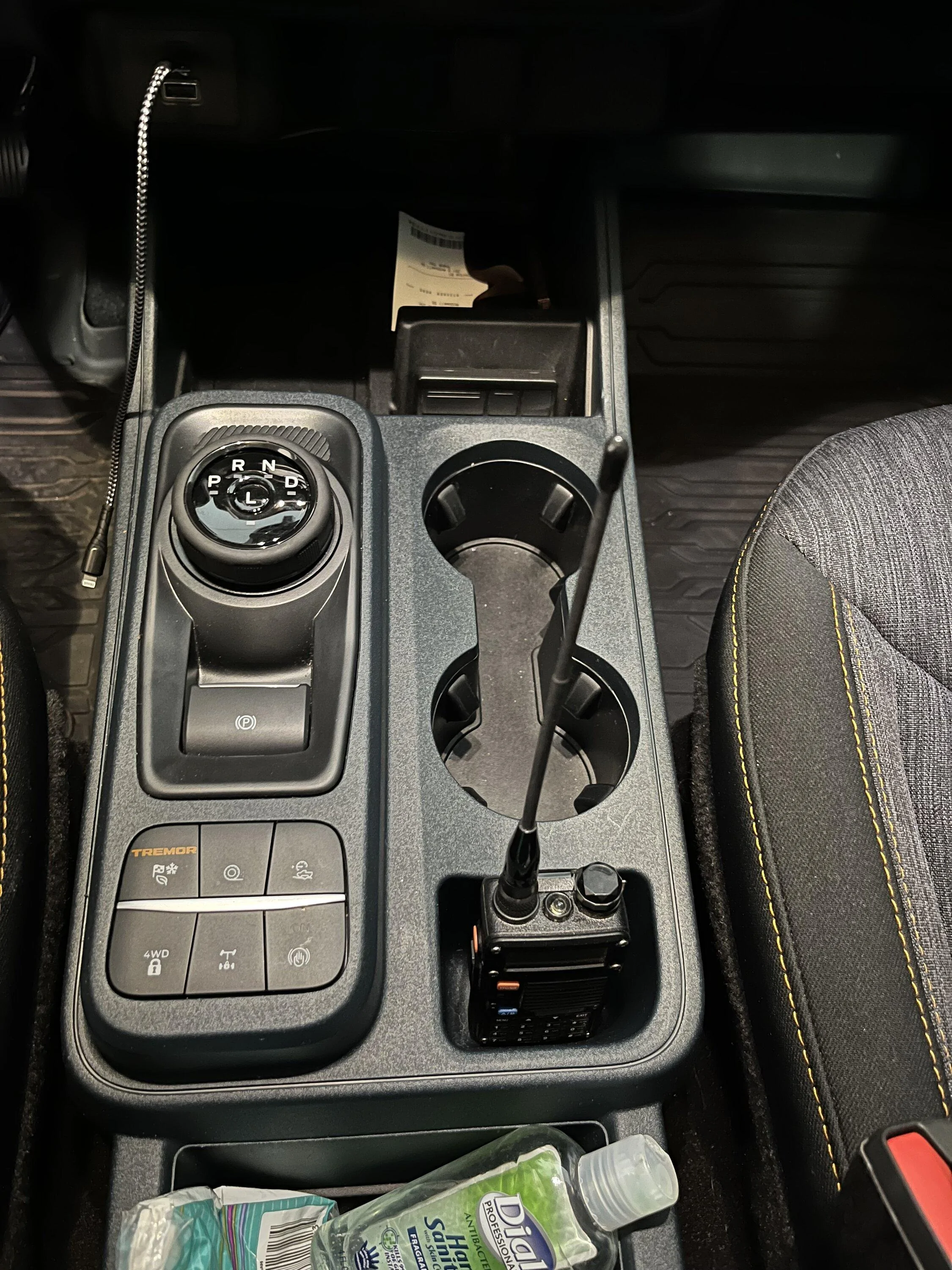 Ford Maverick Figured out what this slot is for. IMG_5190