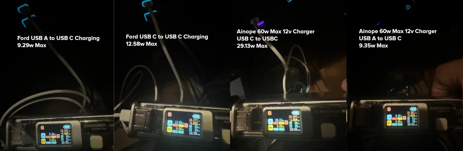 Ford Maverick Phone charging VERY slow MavCharging