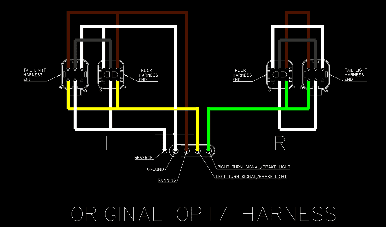 Ford Maverick Tailgate Led bar install using OPT7 lighting harness. Original OPT7