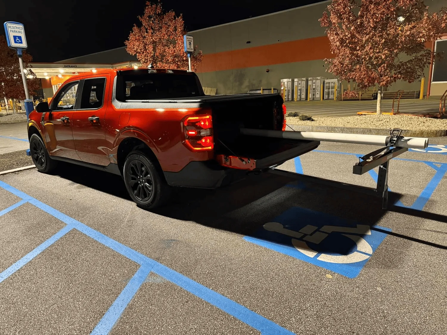 Ford Maverick Truck being used as a truck 1698292419647