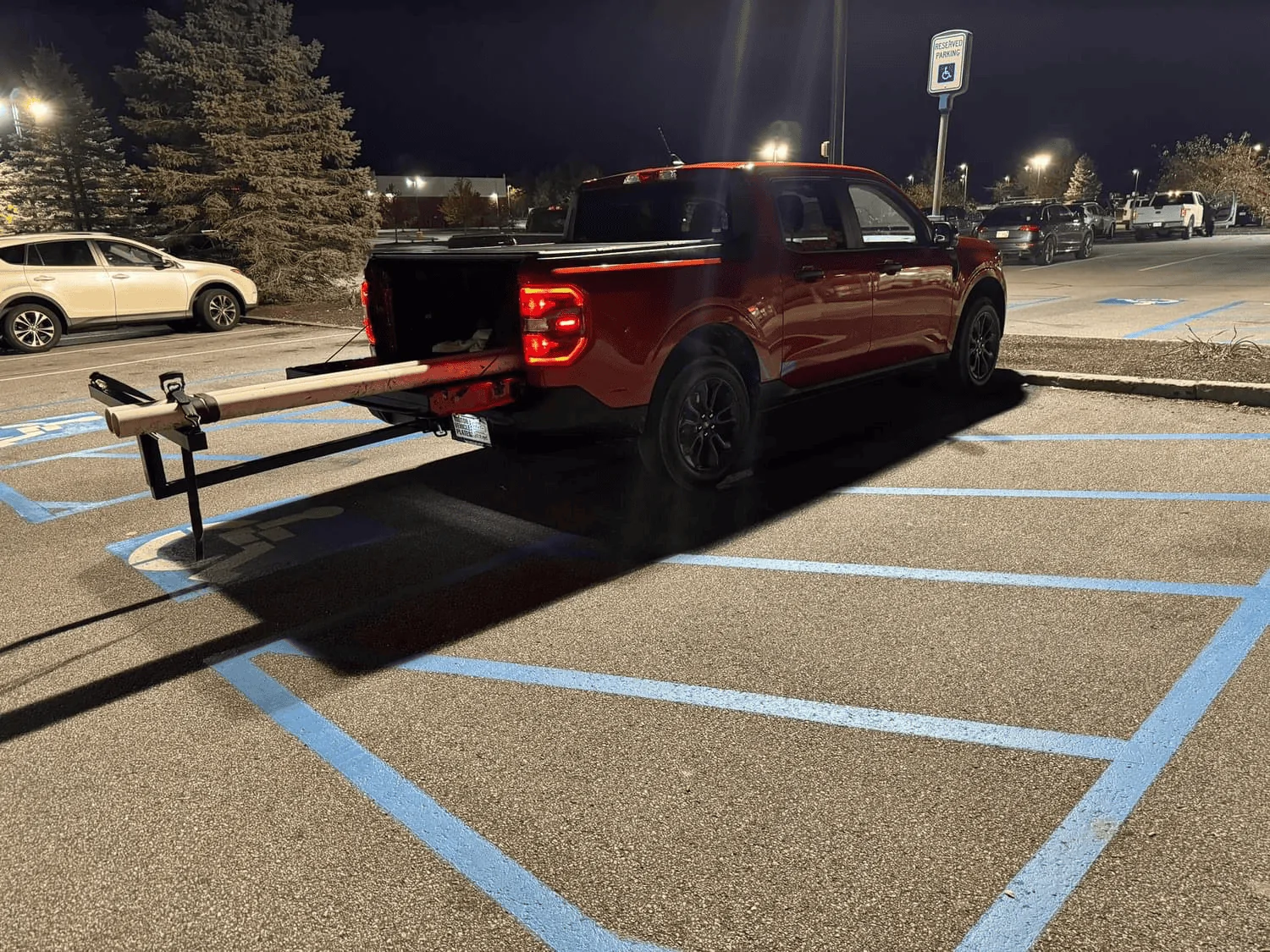 Ford Maverick Truck being used as a truck 1698292445788