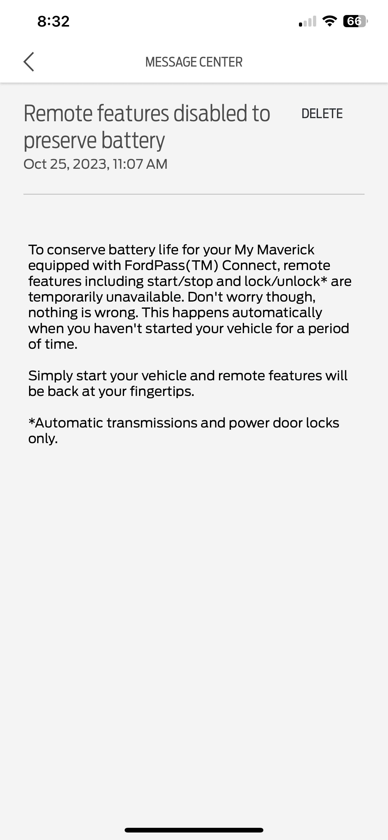 Ford Maverick Bad 12V Battery on the Maverick’s? Seems strange IMG_4319