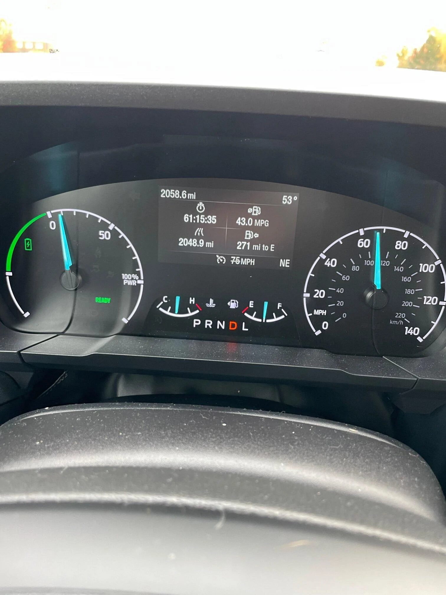 Ford Maverick 2000 mile impressions odo