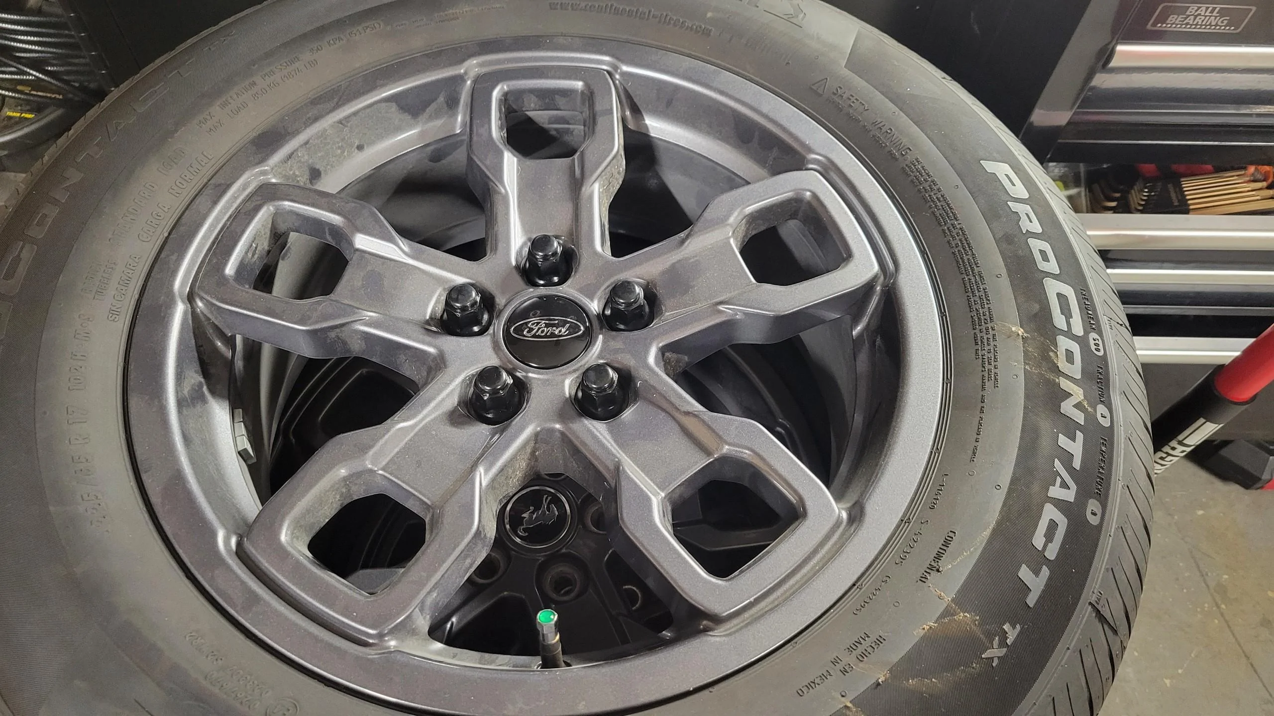 Ford Maverick I am going nuts measuring m14 nuts to use on Bronco Sport Wheels Resized_20230210_181400