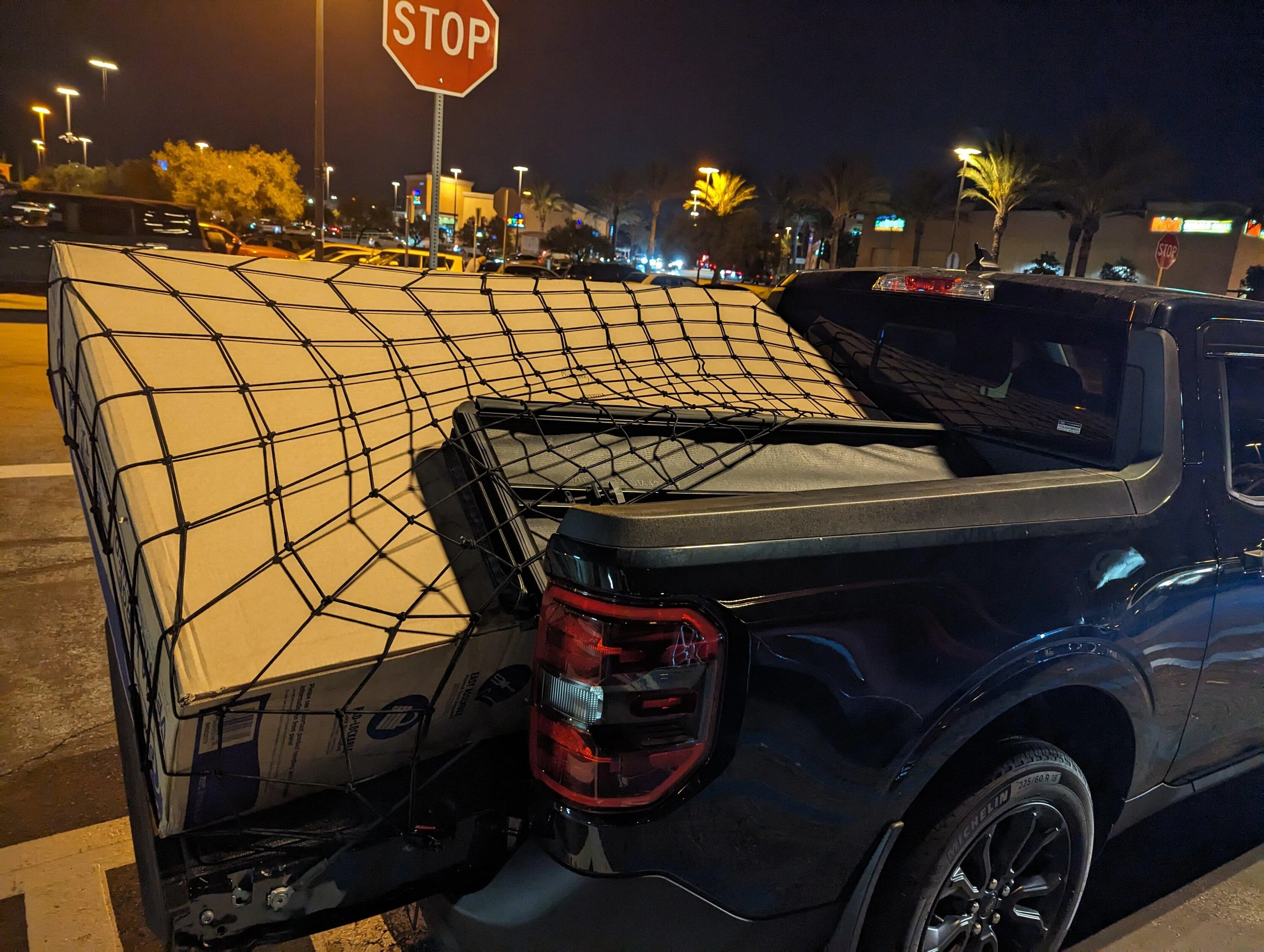 Ford Maverick Truck being used as a truck PXL_20231025_015240290
