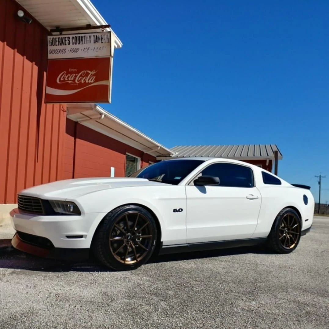 Ford Maverick Matte Gold or Bronze Rims on a White Maverick, Opinion? 70505770_154610665647368_2415812734839947264_n