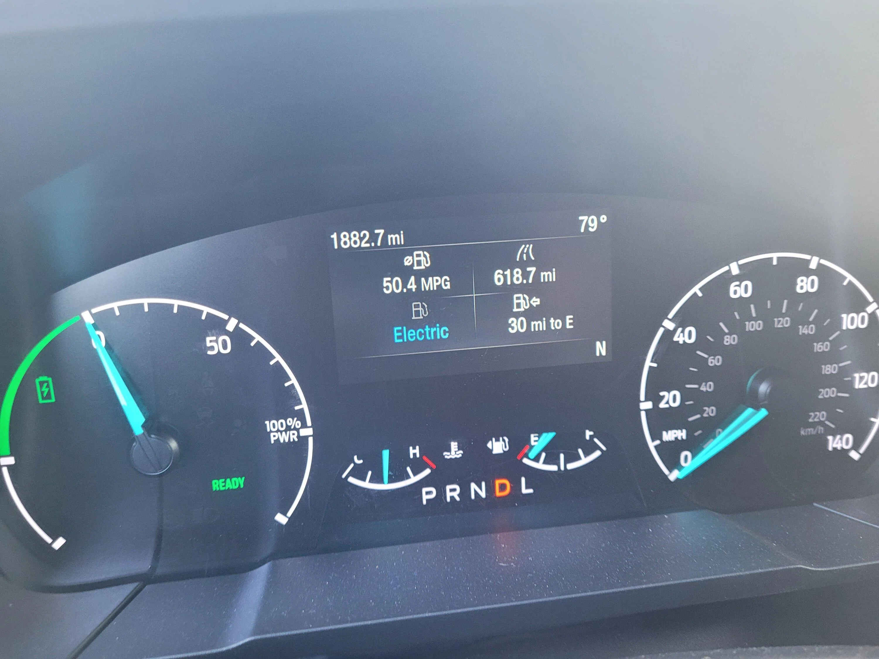 Ford Maverick Fuel economy 20230831_070527