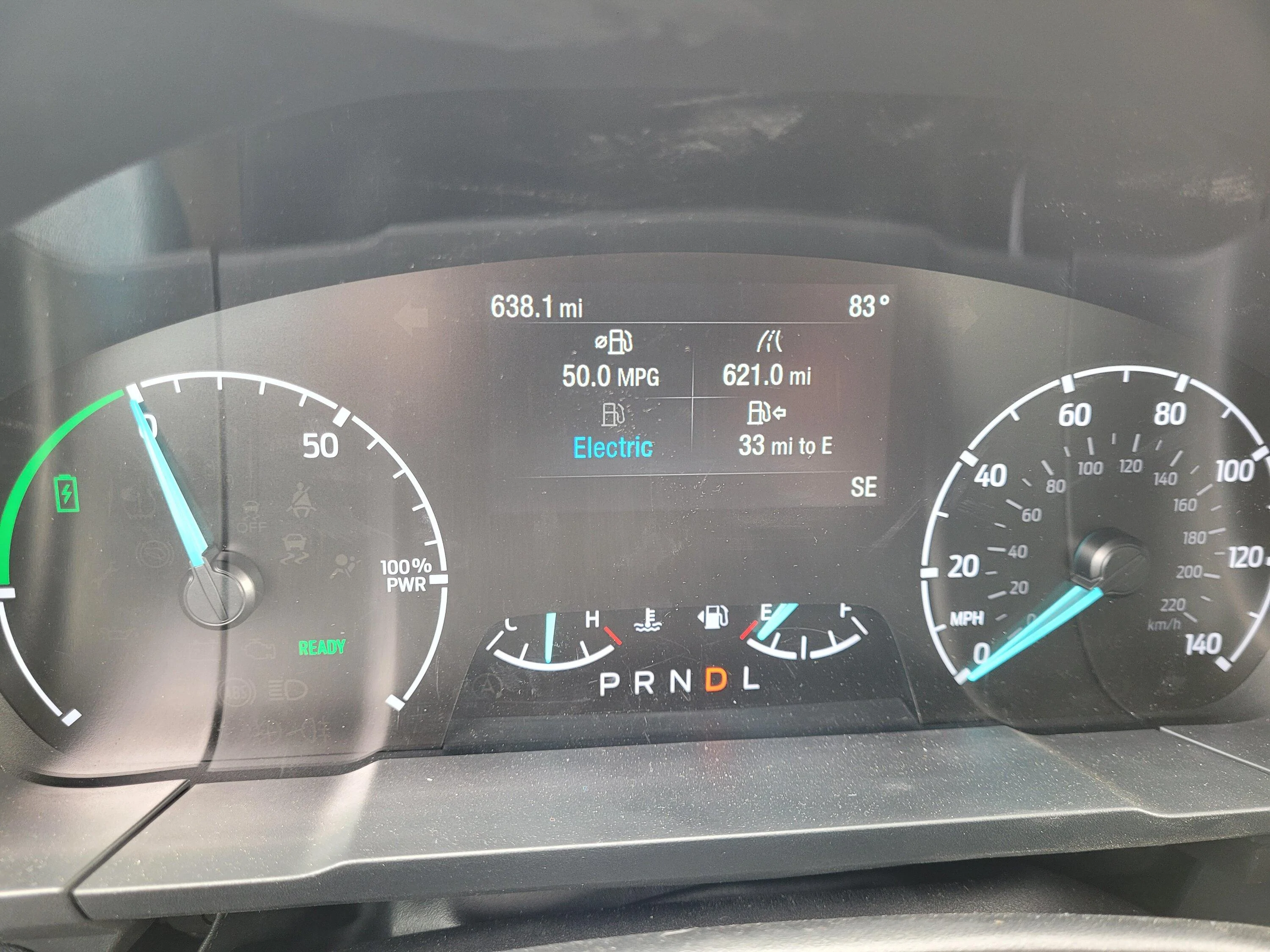 Ford Maverick Fuel economy 20230705_094026