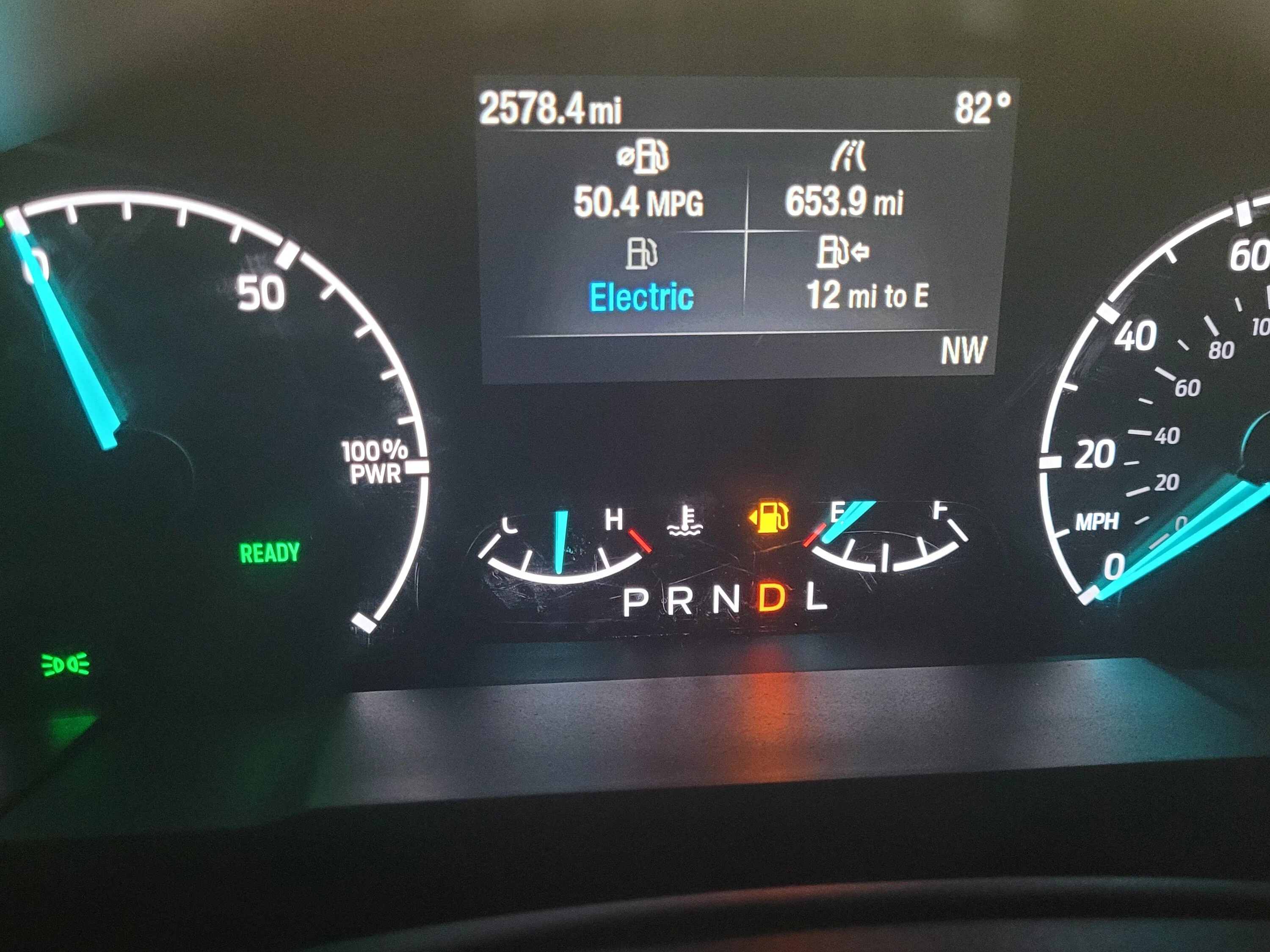 Ford Maverick Fuel economy 20230926_190149