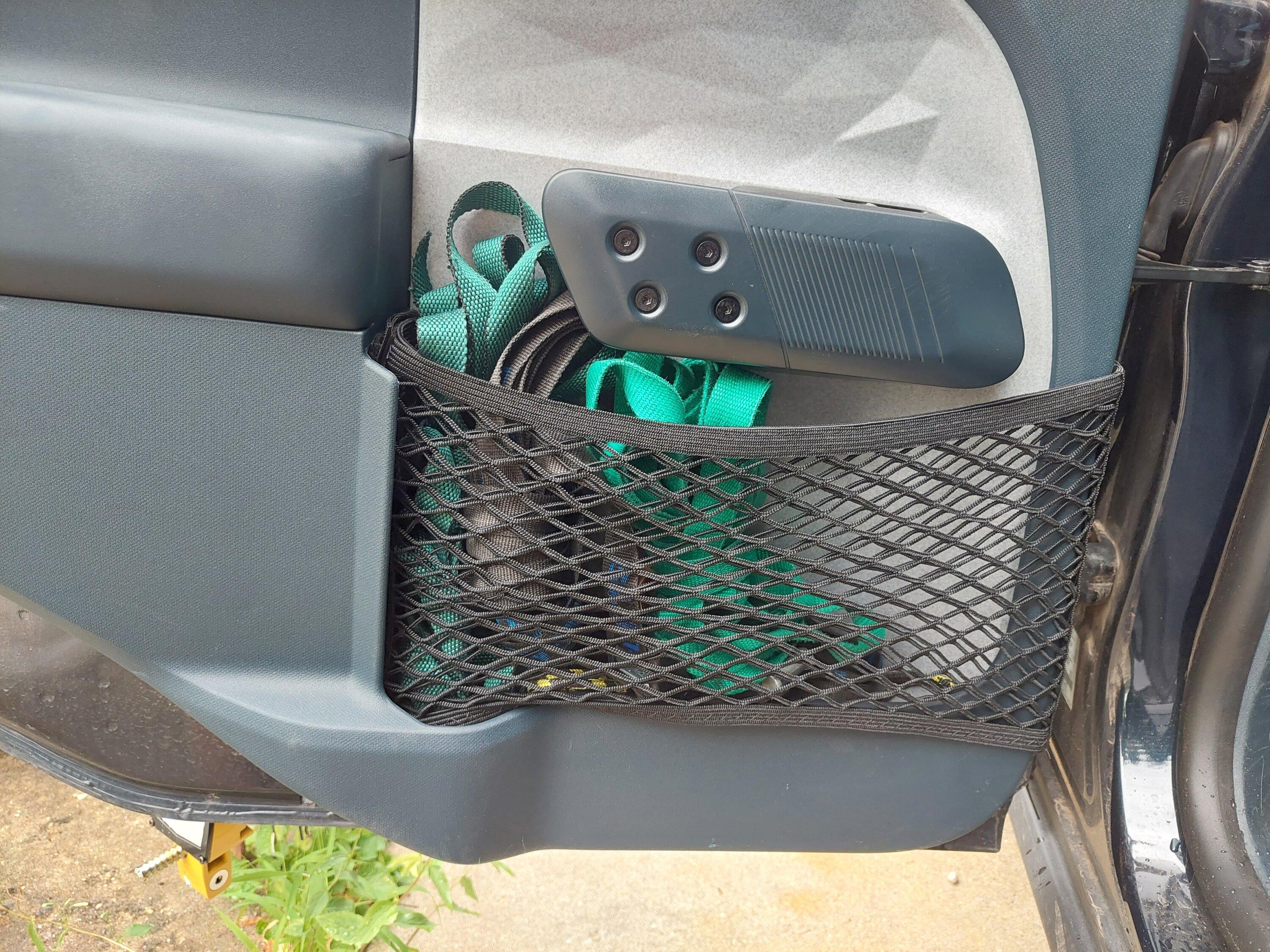 Ford Maverick Rear door pocket nets 20230813_154043