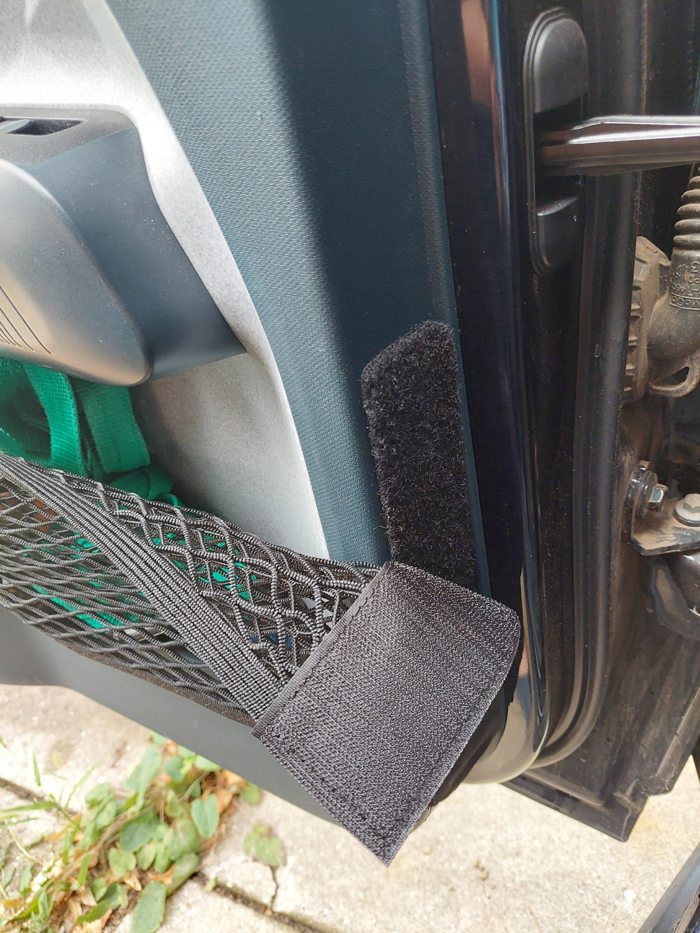 Ford Maverick Rear door pocket nets 20230813_154104