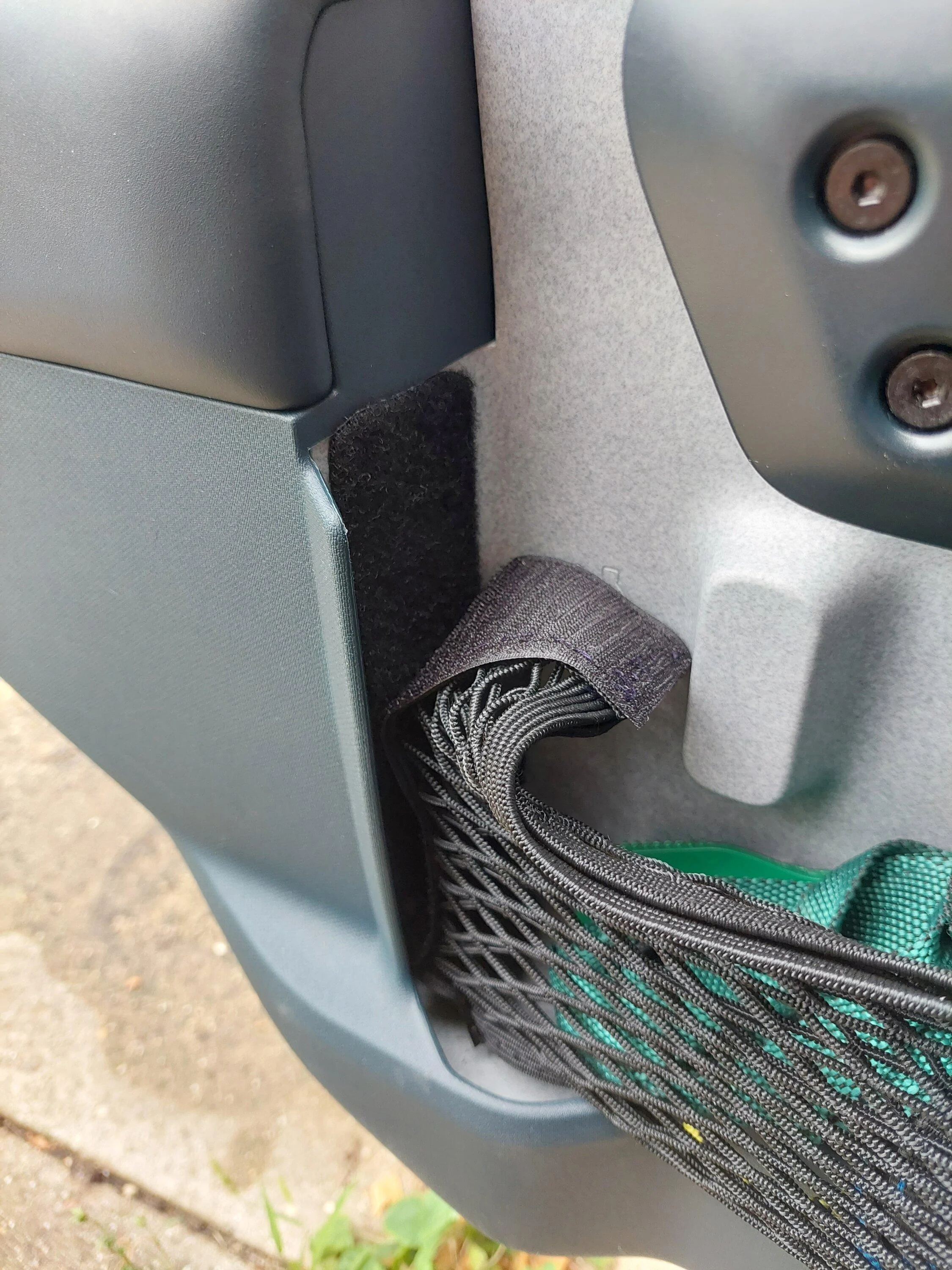 Ford Maverick Rear door pocket nets 20230813_154151