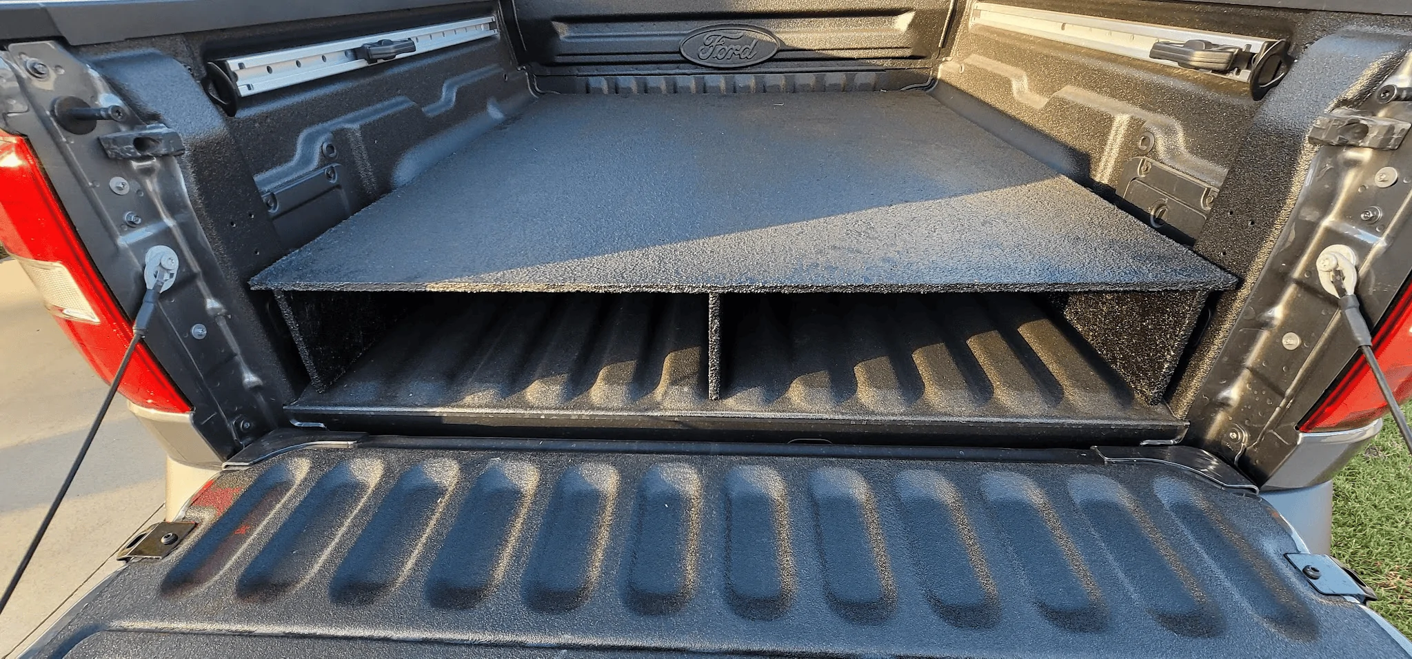 Ford Maverick Bed Drawers on a Budget - secure weatherproof storage with minimum bed loss 1698695516131