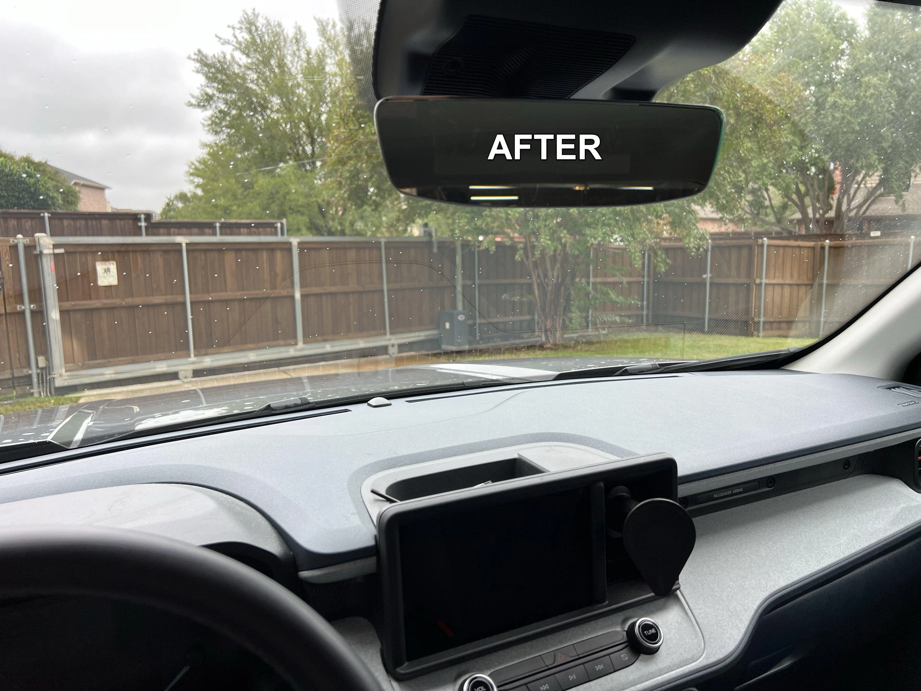 Ford Maverick FOUND! Rear View Mirror Risor for Toyota Frameless Homelink Mirror mav-mirror-adapter_3