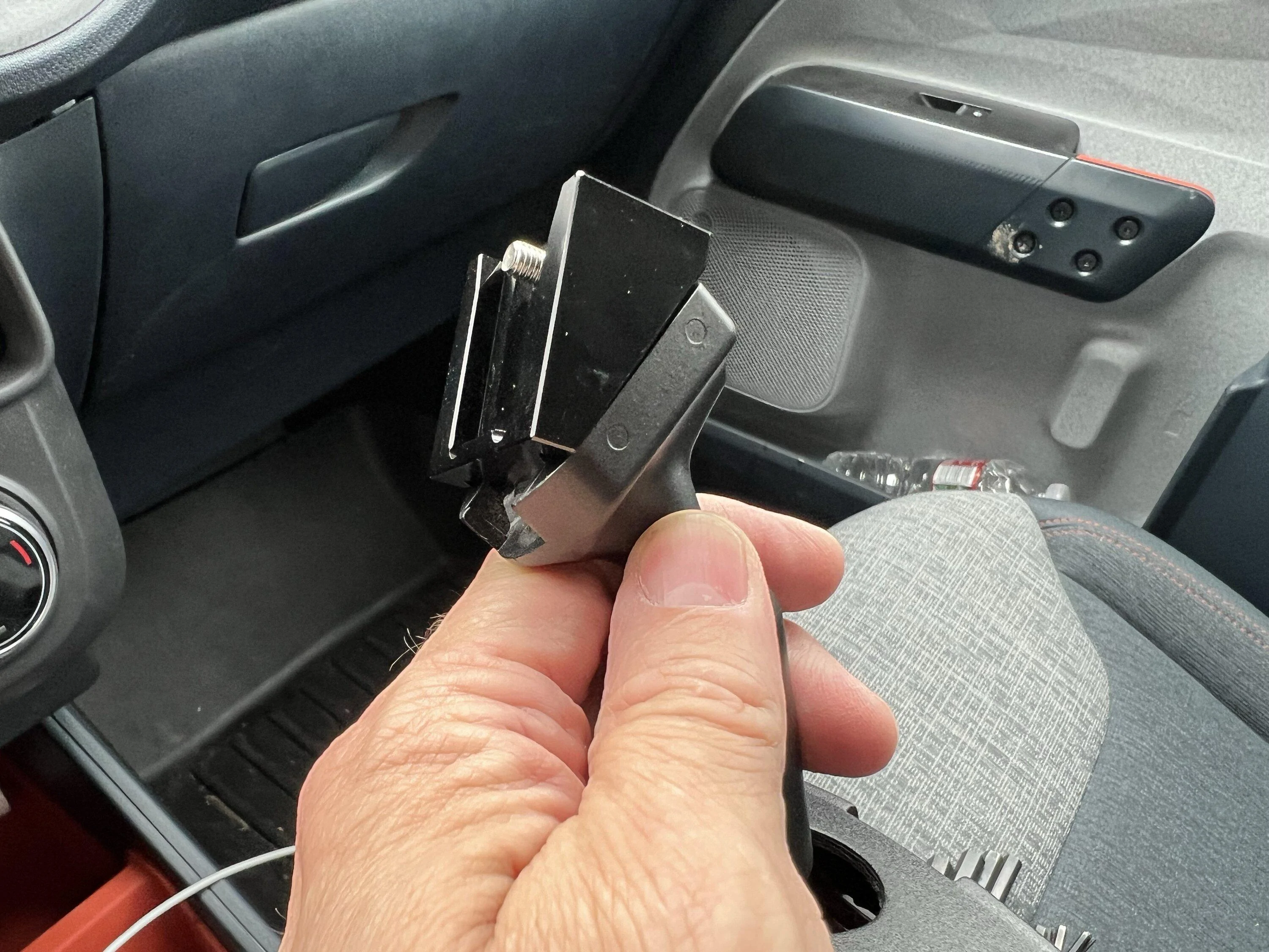 Ford Maverick FOUND! Rear View Mirror Risor for Toyota Frameless Homelink Mirror mav-mirror-adapter_4