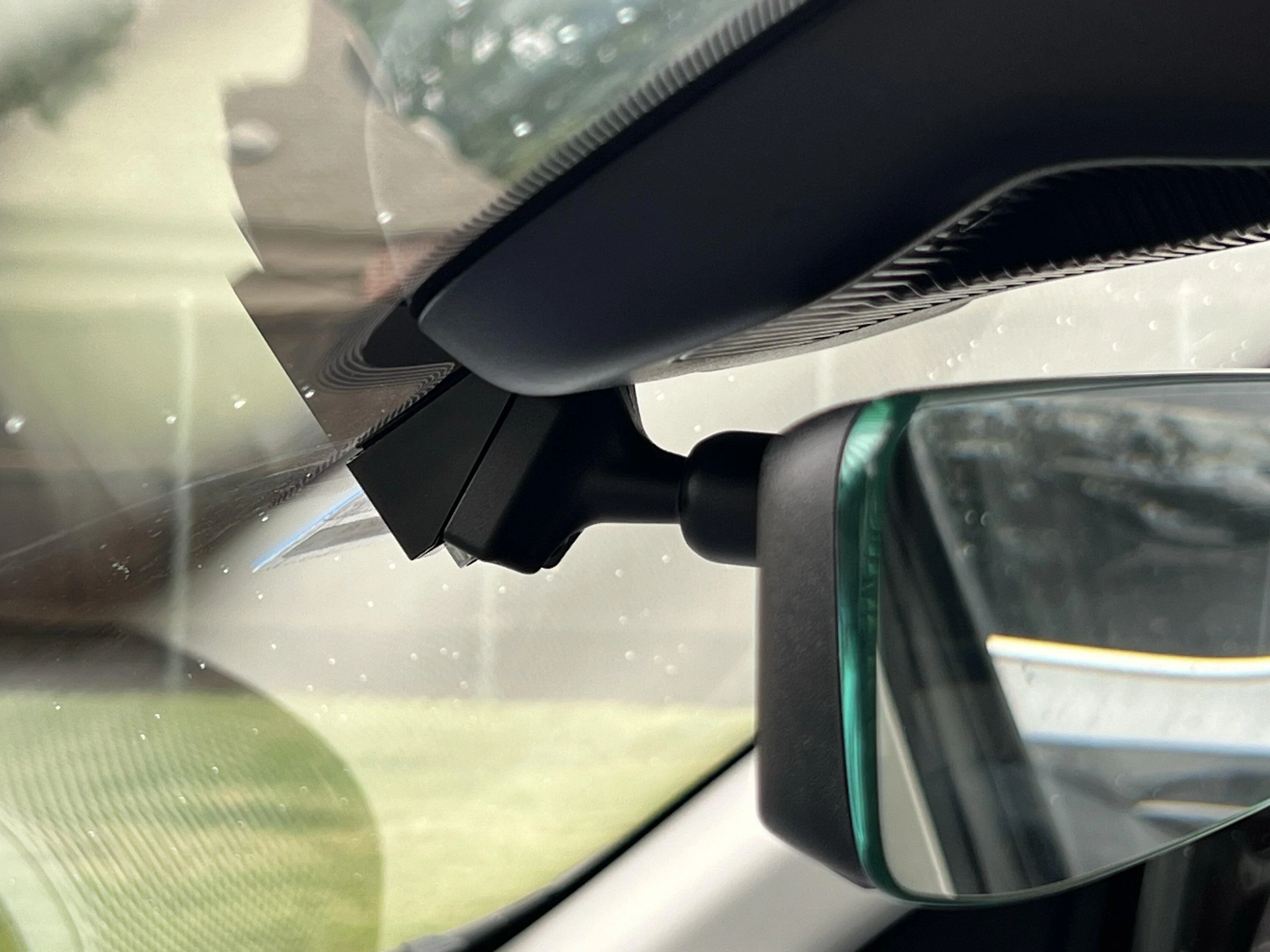 Ford Maverick FOUND! Rear View Mirror Risor for Toyota Frameless Homelink Mirror mav-mirror-adapter_2