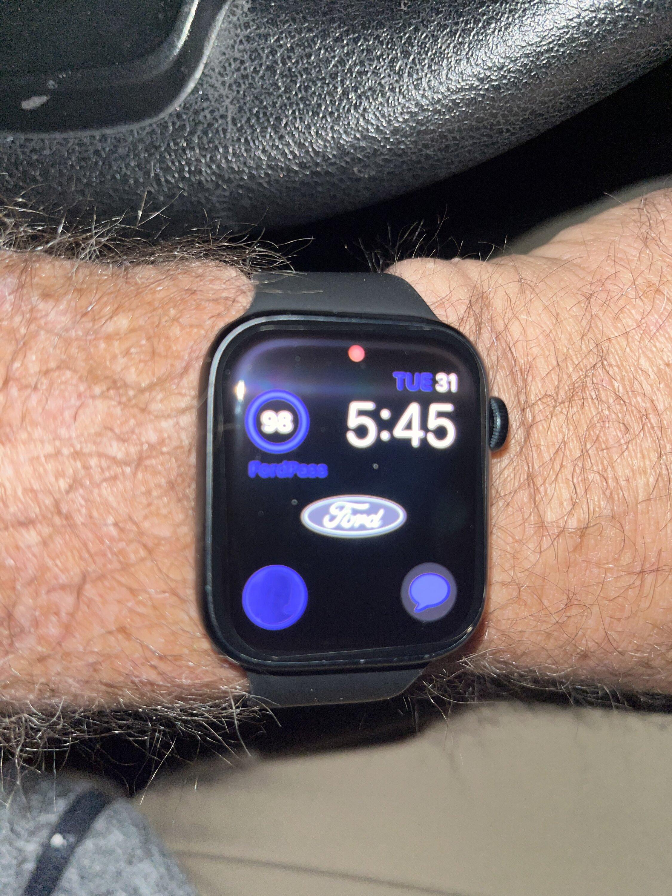 Ford Maverick FordPass on Apple Watch IMG_0340