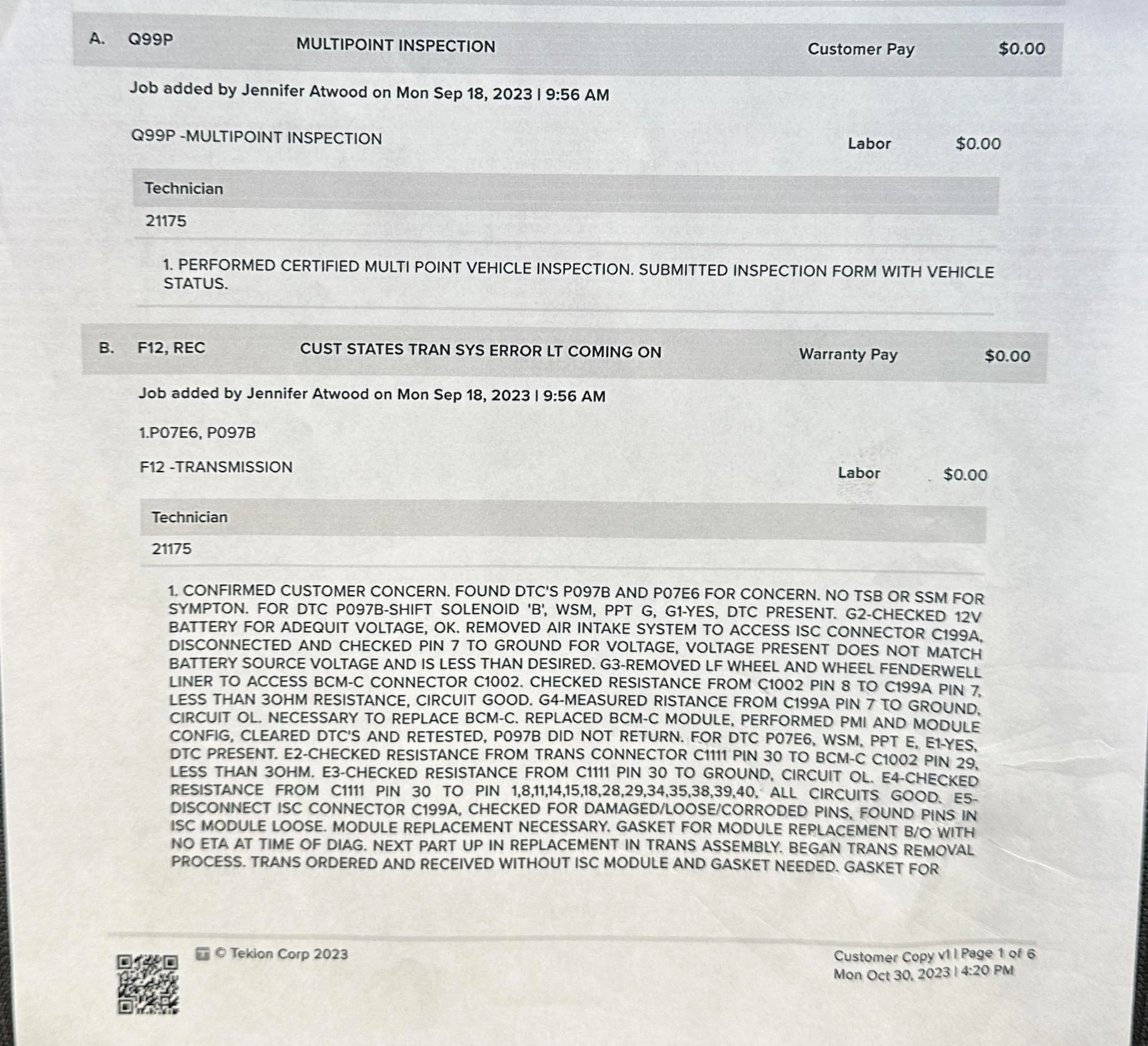 Ford Maverick Shift SYS Fault - Service Required (Hybrid CVT) IMG_5831