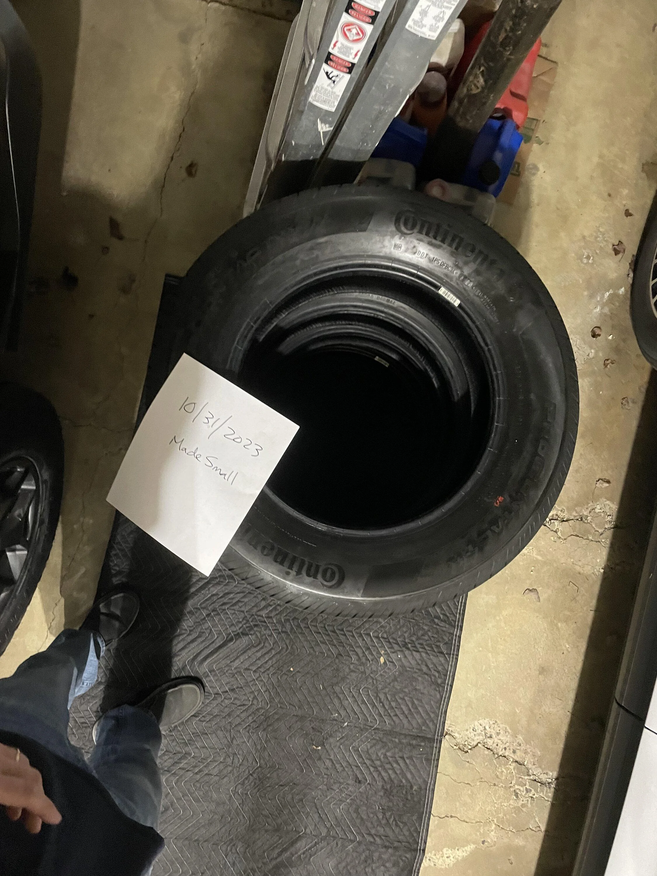 Ford Maverick Continental ProContact TX 225/65R17 Tires IMG_2183