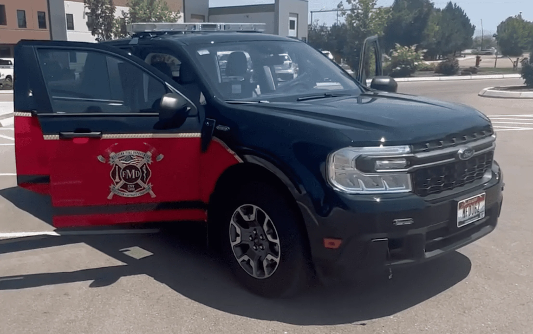 Ford Maverick Fire Department "Chief's Truck" Maverick Build Screenshot 2023-11-01 at 9.09.54 AM