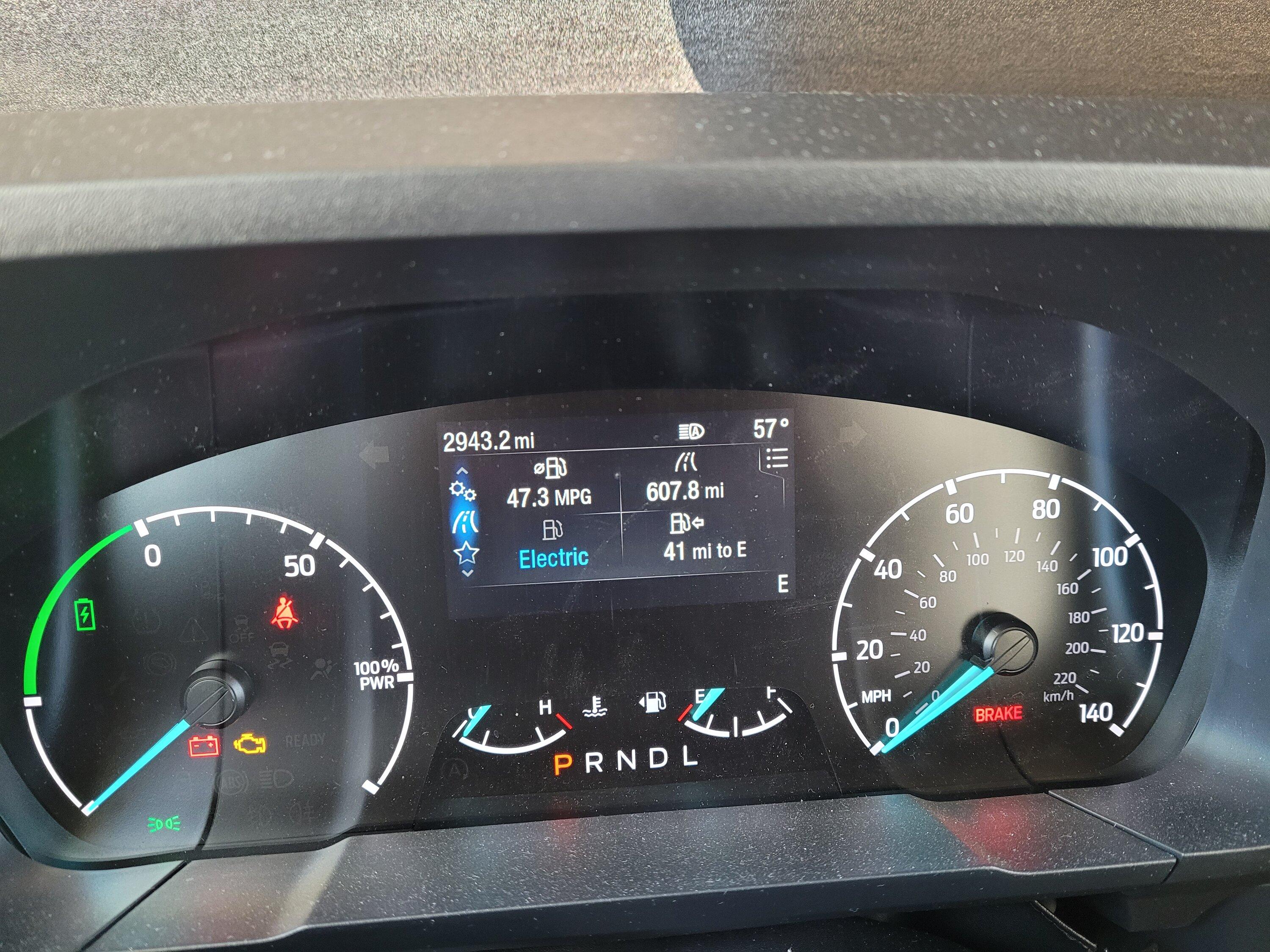 Ford Maverick 600+ miles per tank mileage club 600_mile_club