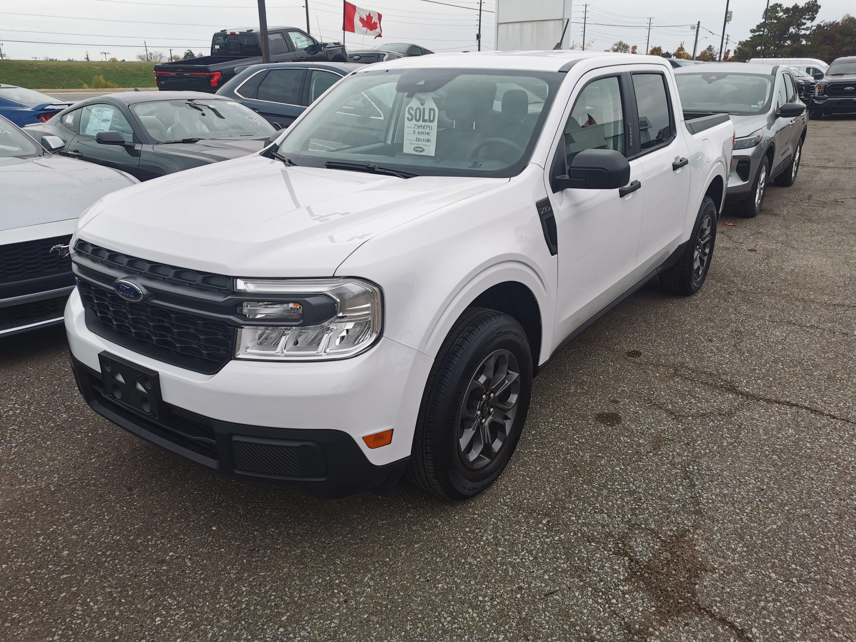 Ford Maverick Canadian order to delivery wait times IMG_20231025_131434