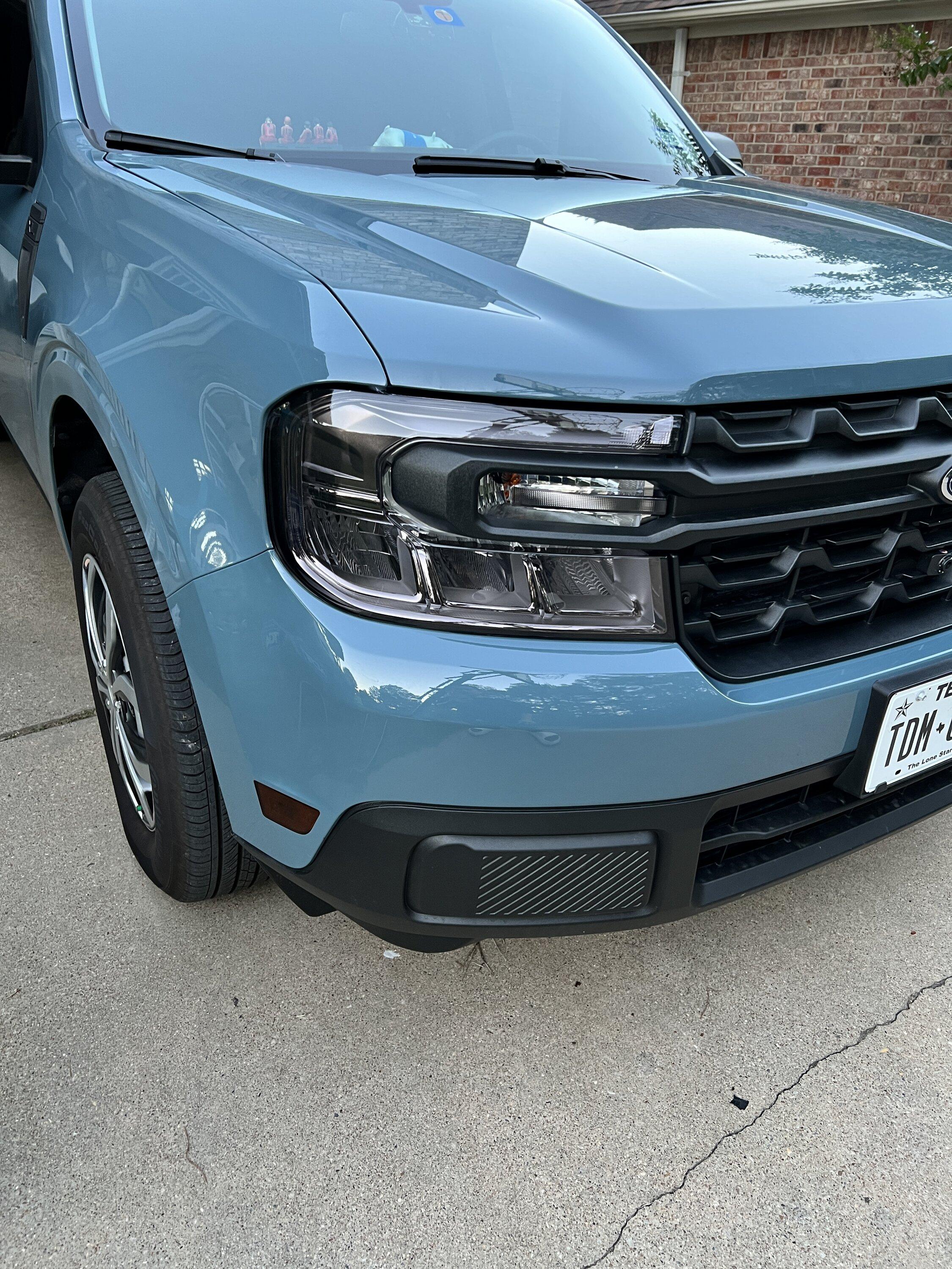 Ford Maverick Light tint IMG_9589