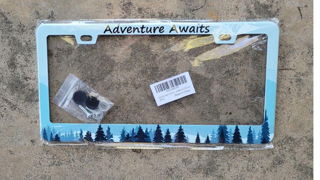Ford Maverick What do you think about this plate cover? plate cover
