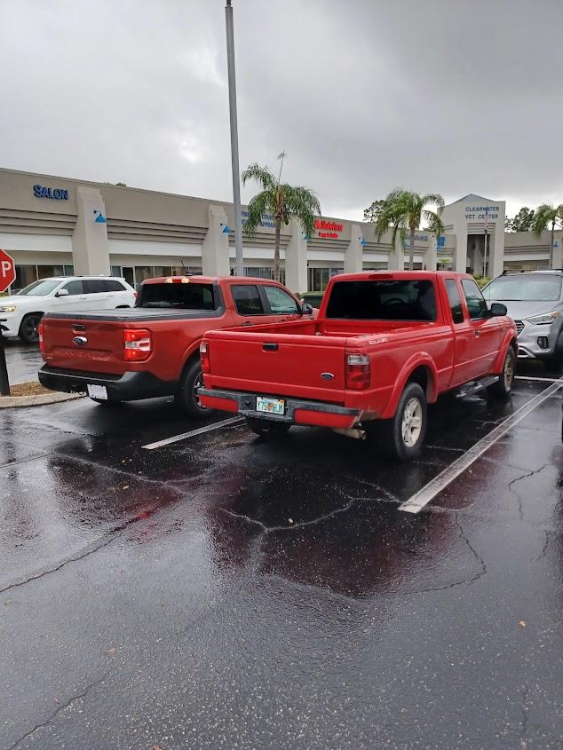 Ford Maverick Maverick photo op… Maverick and Ranger