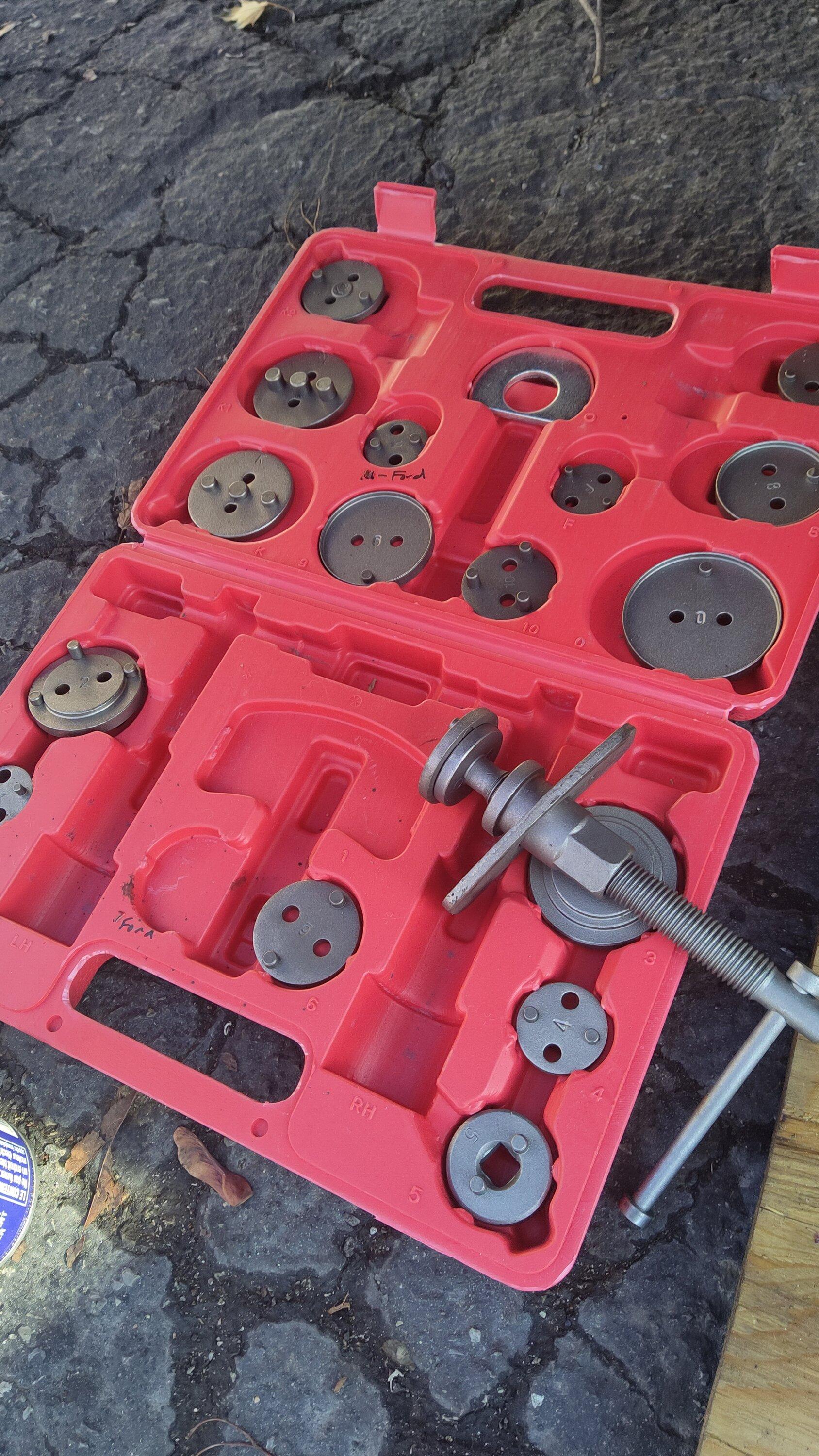 Ford Maverick Brake job without going into brake maintenance mode IMG_20231104_103536