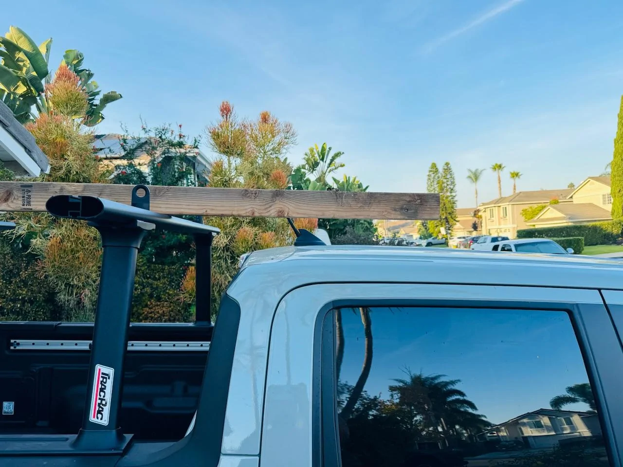 Ford Maverick Trac One Depot Ladder Rack Install IMG_8078