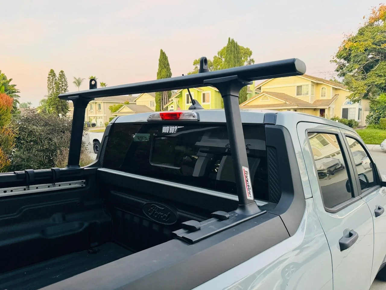 Ford Maverick Trac One Depot Ladder Rack Install IMG_8092