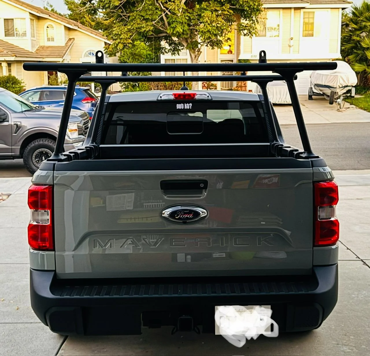Ford Maverick Trac One Depot Ladder Rack Install IMG_8094
