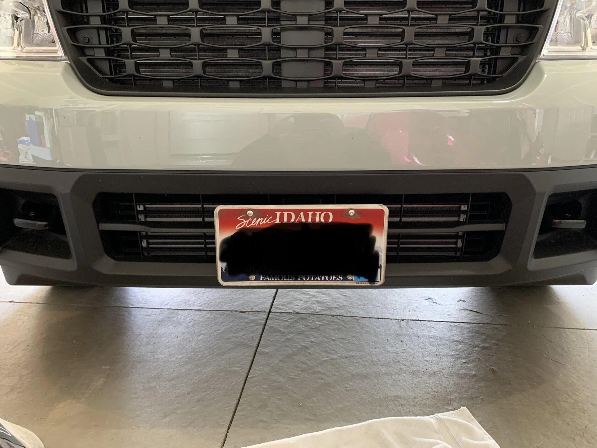 Ford Maverick Suggestions For Front Plate Mount Bracket? 00EF2576-A590-4950-924A-8AB461206EBF