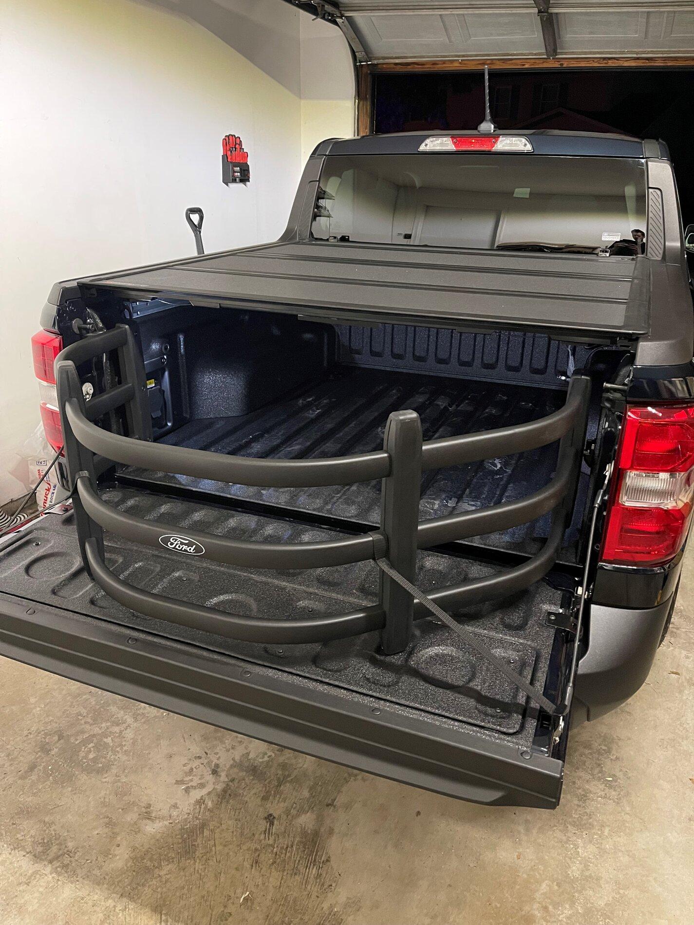 Ford Maverick BakFlip MX4 bed cover with Ford Bed Extender - Yes, they work together (pics + video) 2 closed extend