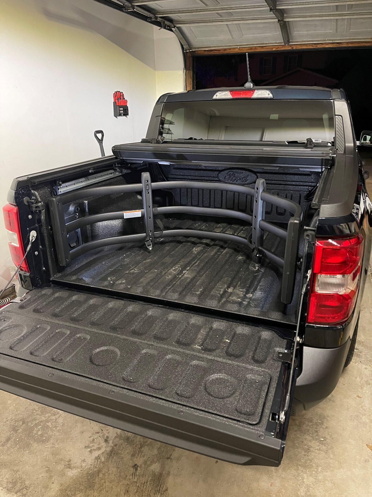 Ford Maverick BakFlip MX4 bed cover with Ford Bed Extender - Yes, they work together (pics + video) 3 non extend