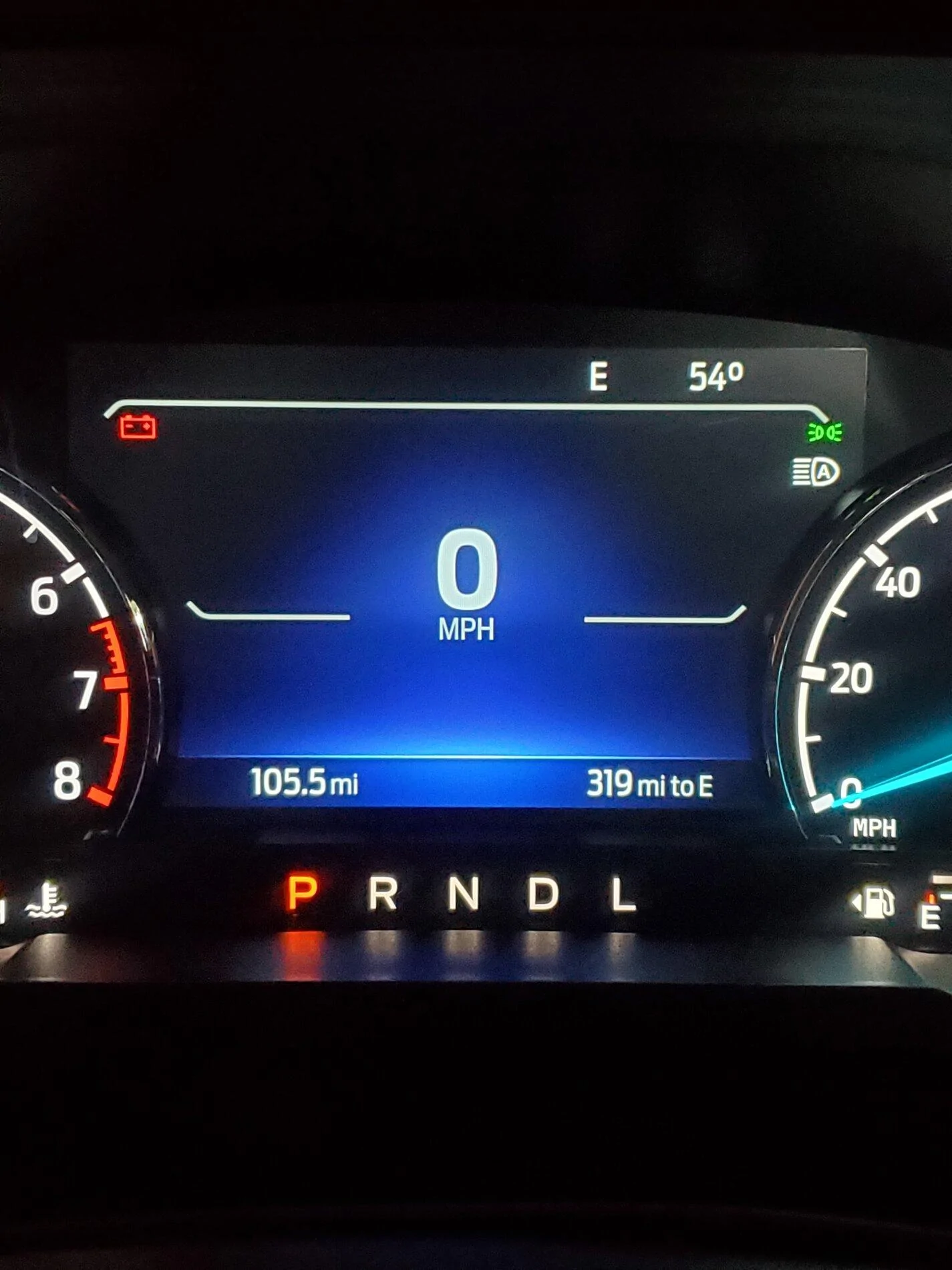 Ford Maverick Weird Issue with Digital Speedometer Location. Possible to move? 20211020_173730