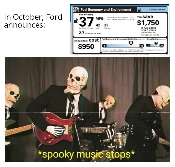 Ford Maverick Maverick Memes -  fun diversion while we wait [ ** NO POLITICS ** ] Spooky Music Stops 20102021180434