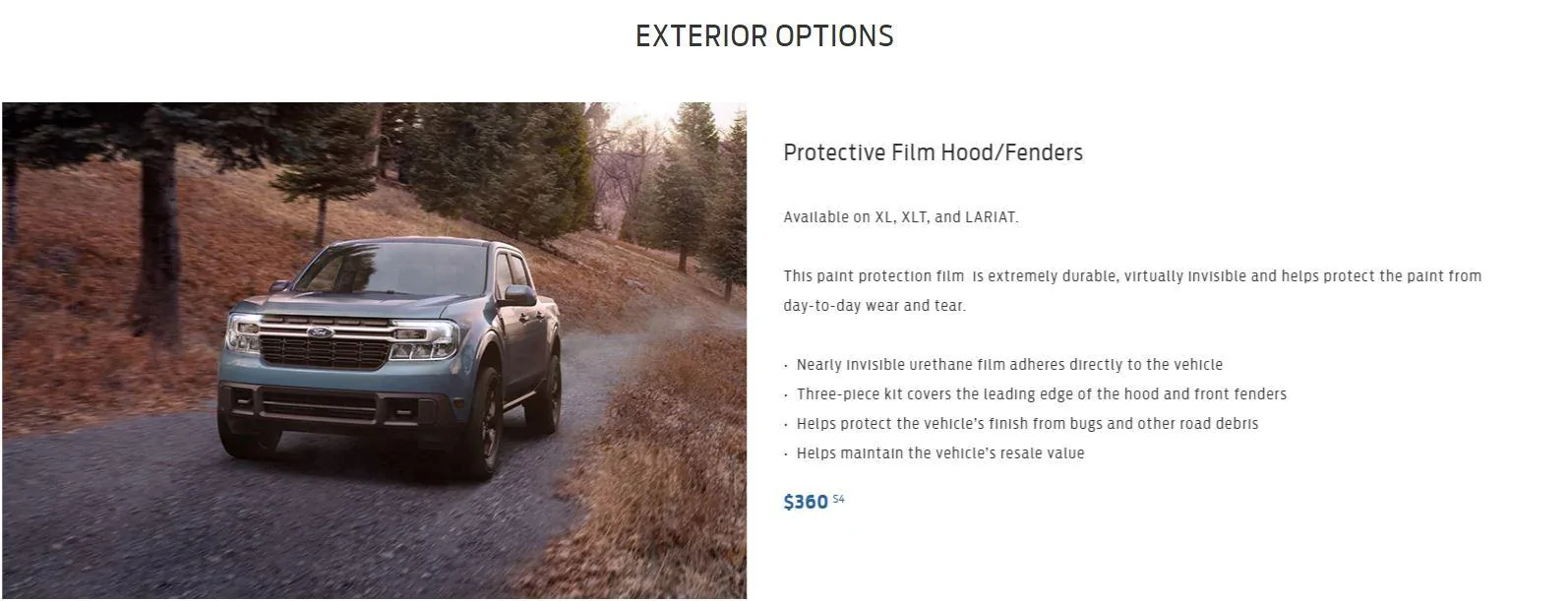 Ford Maverick Hood Protection? Bug Shield / Hood Deflector, Film etc. Captur