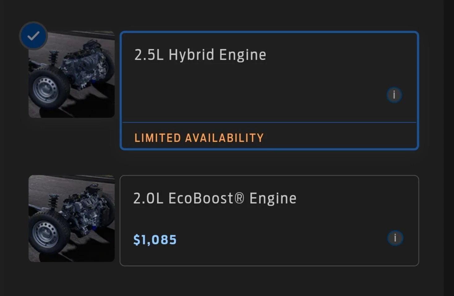 Ford Maverick Website now showing "Limited Availability" for all Maverick trims Screenshot_20211020-202346_Samsung Internet