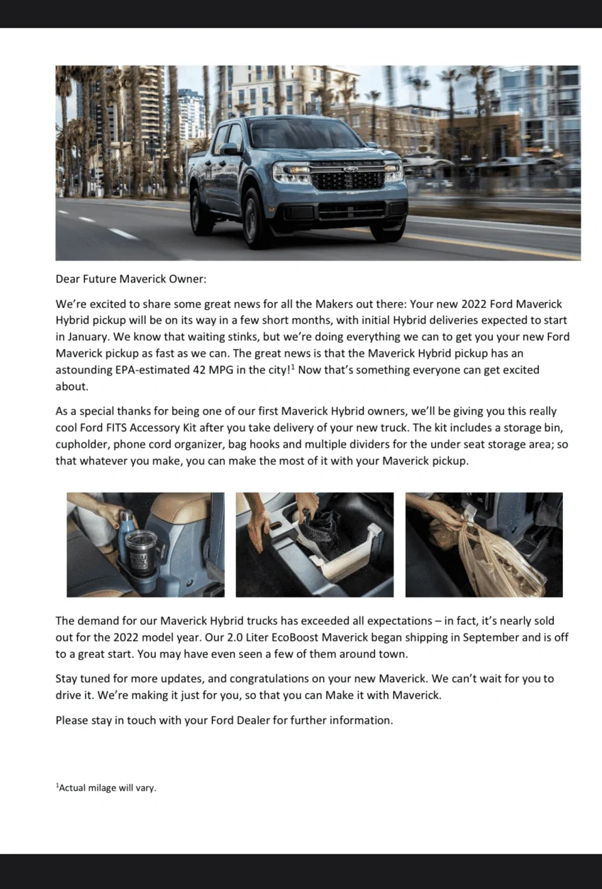 Ford Maverick Free FITS Accessory Kit Hybrid Maverick owners.png