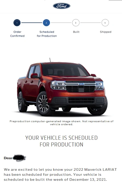 Ford Maverick 📣10/21 Scheduling Email Received Group [Emails Arriving!] Screenshot 2021-10-21 120502