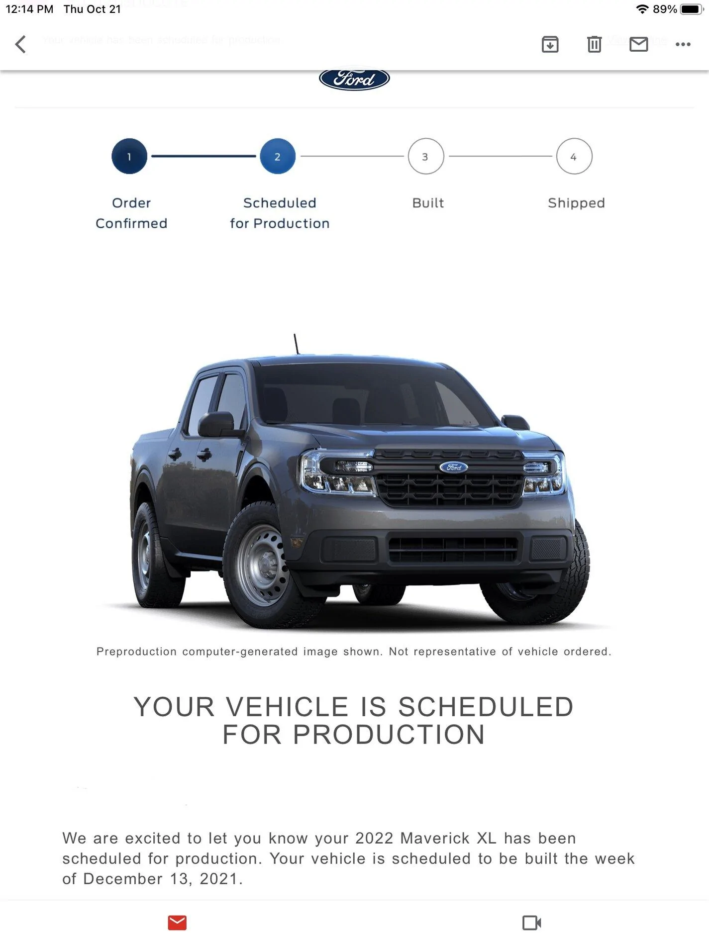 Ford Maverick 📣10/21 Scheduling Email Received Group [Emails Arriving!] EC66B9C5-1F92-4C79-927C-342956EBE5DA