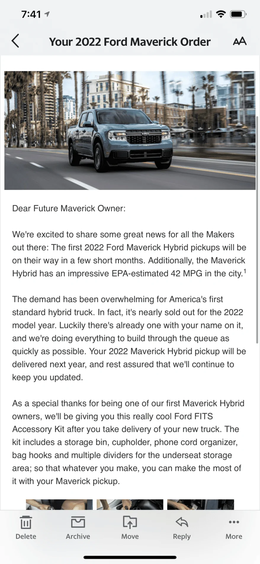 Ford Maverick Mavericks now hitting "In Production" status on Ford tracker. Has Yours? D6EA9557-CBA2-4C89-9356-D2B4DAB91A3B