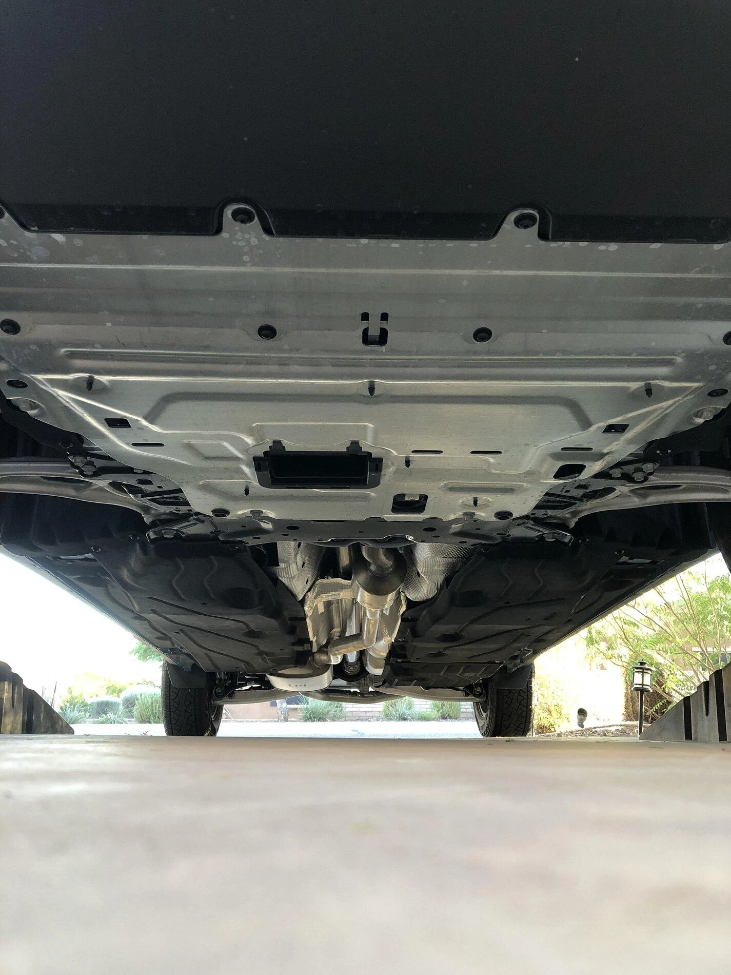Ford Maverick PSA: oil change on FX4 Maverick requires skid plate panels removal B12E2E1E-E4B7-410C-A633-A4AF4F0985C0