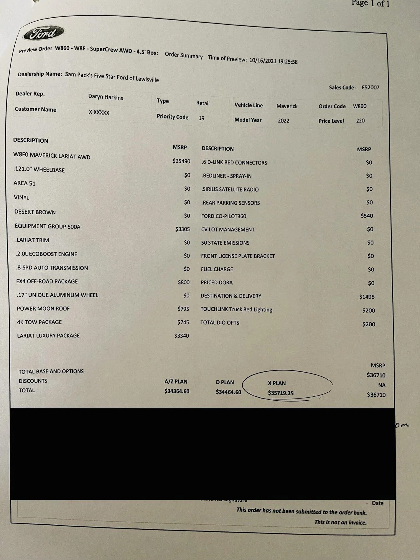 Ford Maverick Does This X-Plan Price Look Right? FF9E83EF-7718-482C-A544-B677B6DAFB1B